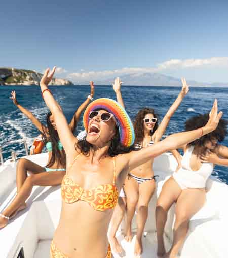 Hamptons day plan exciting bachelorette boat rental